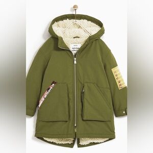 Zara Fleece Lined Parka